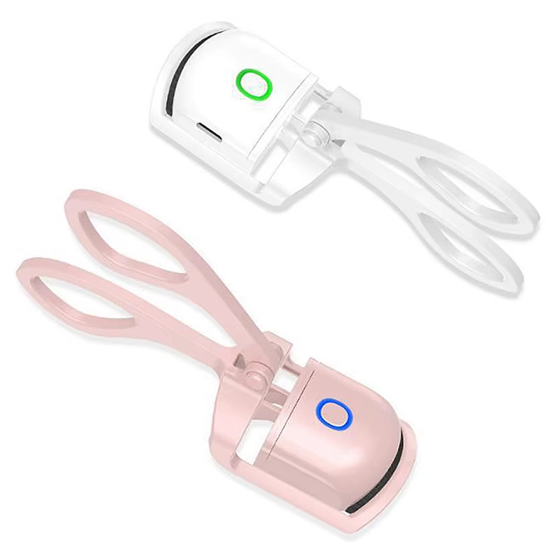 Electric Portable Eyelash Curler with Thermal Perm Shaping and Lasting Curl, USB Rechargeable with Fast Heating Technology